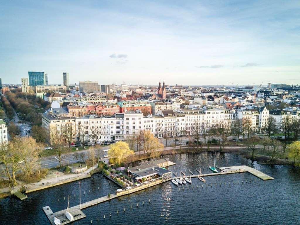 Relexa Hotel Bellevue An Der Alster Hamburg Bagian luar foto