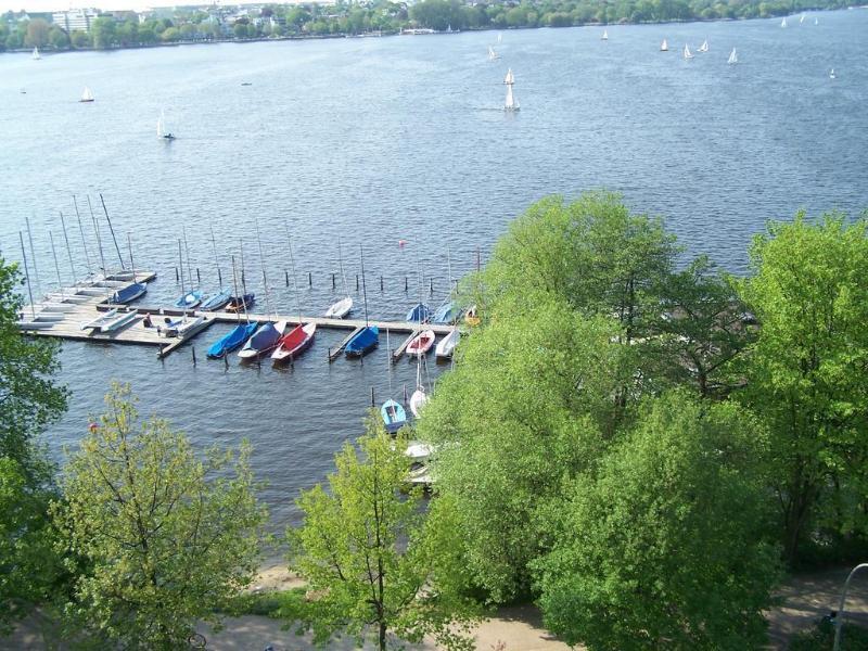Relexa Hotel Bellevue An Der Alster Hamburg Bagian luar foto